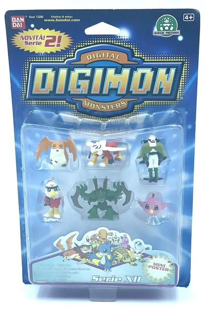 VINTAGE#BANDAI MINI FIGURE SET DIGIMON DIGITAL MONSTERS# Shurimon ...