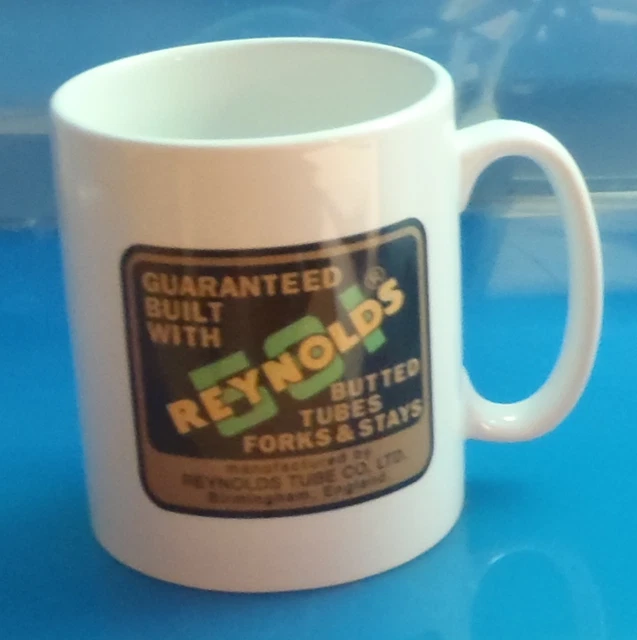 NOVELTY RETRO REYNOLDS 531 CYCLING BICYCLE 11oz  COFFEE/TEA MUG