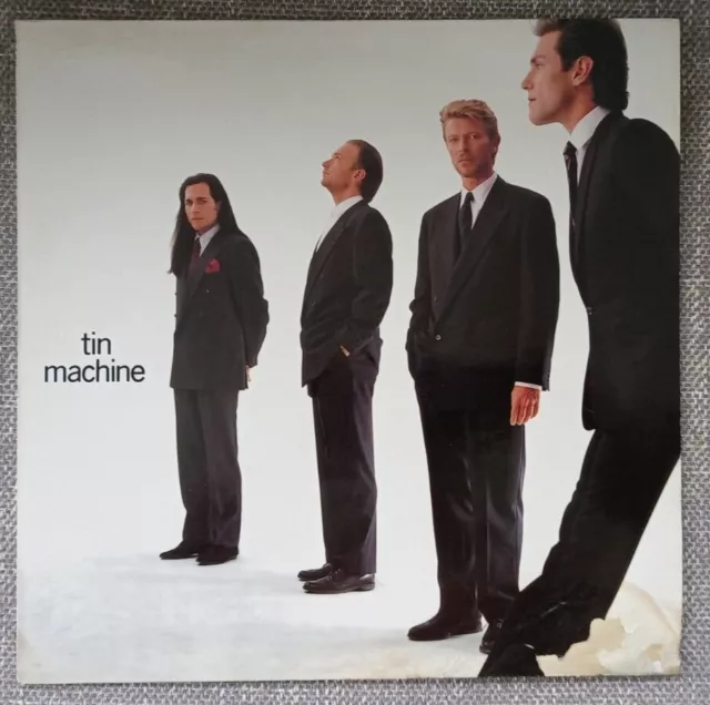 David Bowie - Tin Machine - 12" Vinyl LP - MTLS 1044 - Very Good Plus Condition