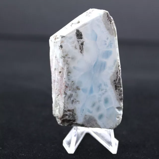 Plaque larimar semi-poli 65gr 665mm République dominicaine 3