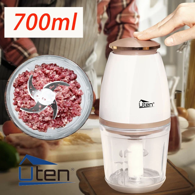MINI FOOD CHOPPER Electric Processor Blender Glass Mixer Coffee Spices