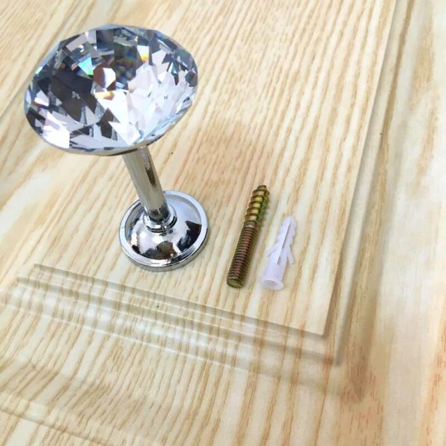 Zinc Alloy Crystal Glass Curtain Tiebacks Holdbacks - Elegant Home Decor