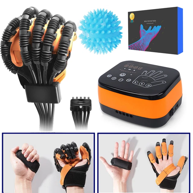 Reha-Handschuh Für Schlaganfall-Patienten - Fingerhandschuh Mit Klettverschluss