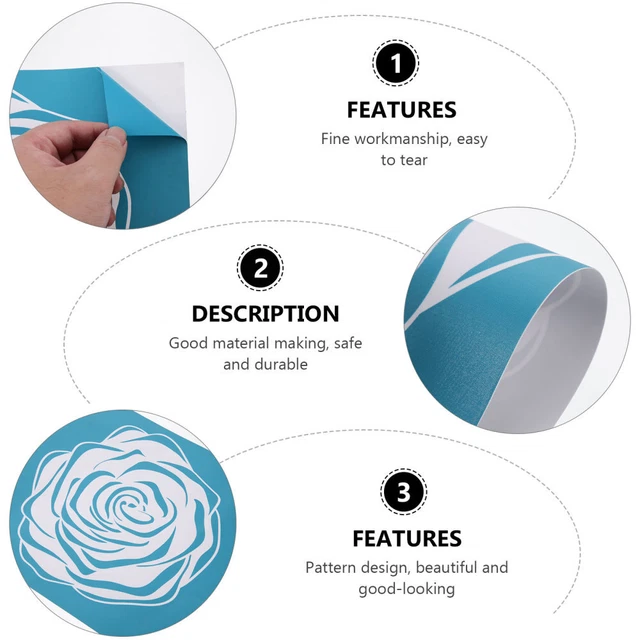 3x Schöne Zarte Floral Bildschirm Schablone Für Handwerk Hause Druck 10