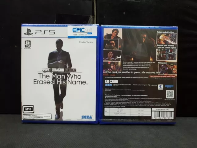 PS5 Like A Dragon Gaiden: The Man Who Erased His Name (Brand New)