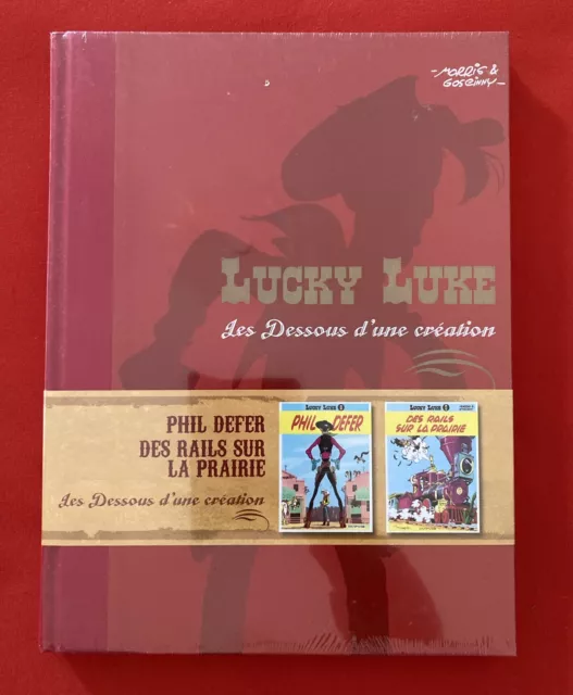 Lucky Luke Dessous Création 25 Phil Defer Des Rails Sur La Prairie Atlas Neuf Bd