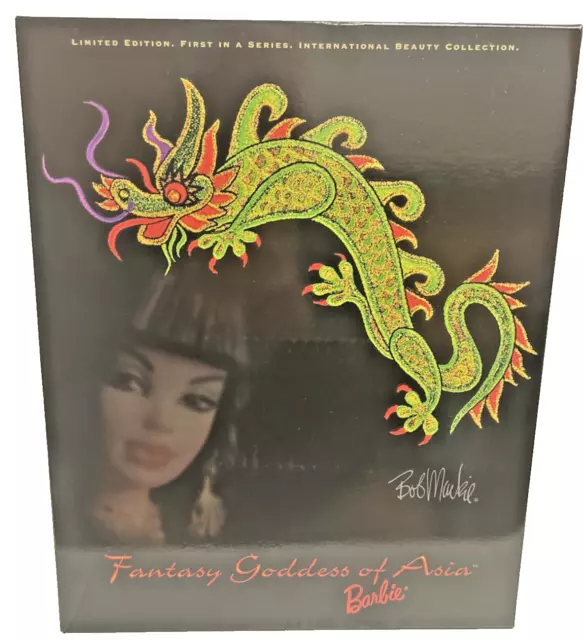 1998 Bob Mackie Fantasy Goddess of Asia Barbie 12" Doll New in Box