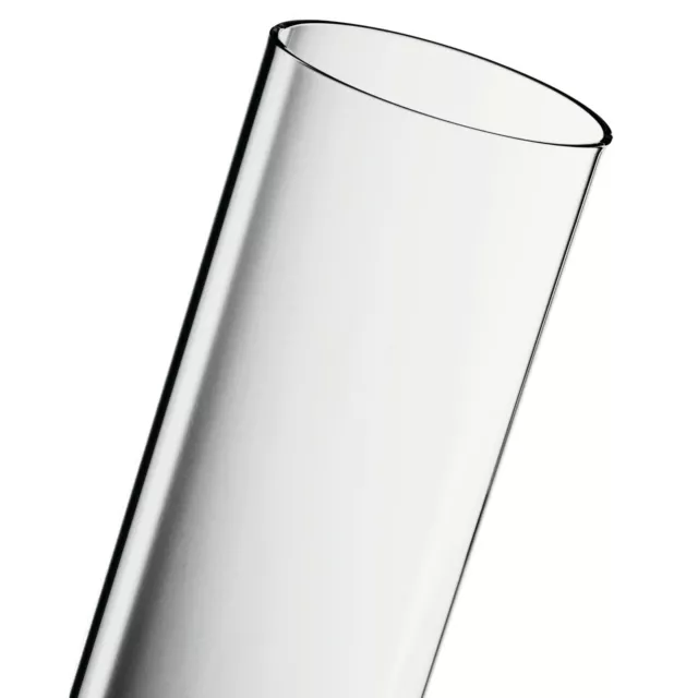 ACTIVA Heizstrahler Glasröhre125 x 9,5cm Pyramide Pelletfackel Duran Schott Glas