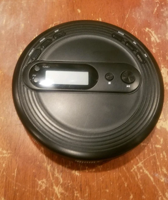 ONN PORTABLE CD Player with FM Radio Black 10.30 PicClick