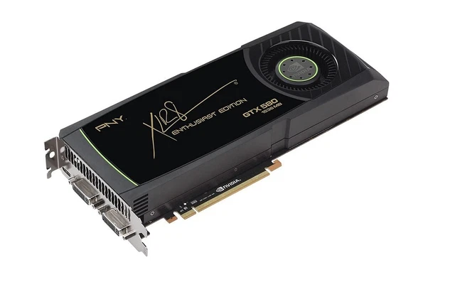 1.5GB PNY GeForce GTX 580 XLR8 mini-HDMI 2x DVI PCI-E 2.0 x16 VCGGTX580XPB