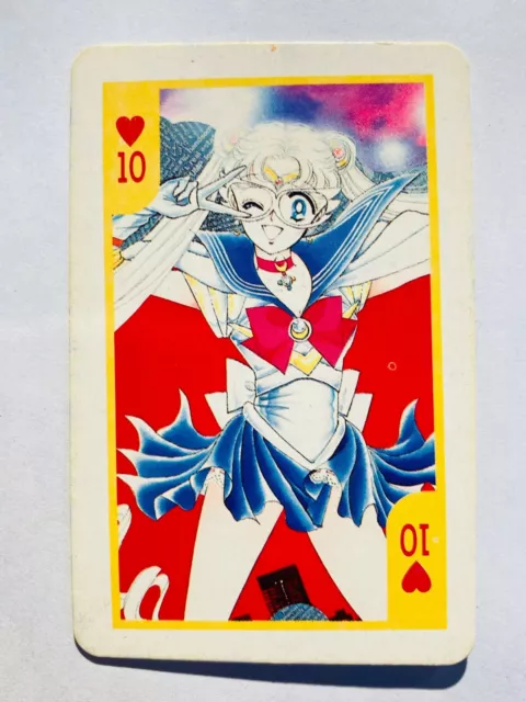 Serena 10 Sailor Moon Playing Card by Nakayoshi magazine From Japan 1992 F/S