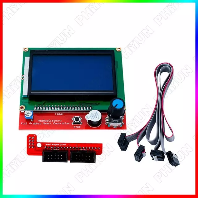 Neue Full Graphic w/Smart Controller 12864 LCD Display für RAMPS 1.4 3D Drucker