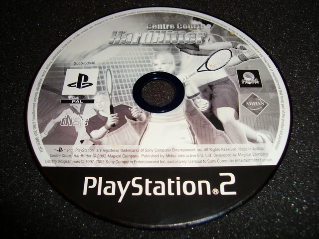 Centre Court: Hard Hitter – Disc Only PS2 Game – PAL UK