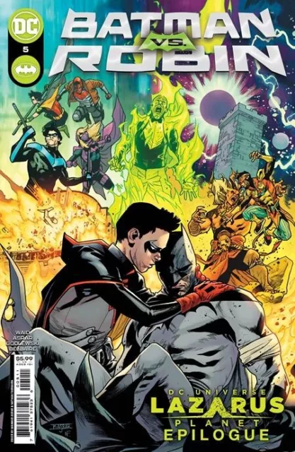 Batman Vs. Robin (2022) #5 NM Mahmud Asrar Cover
