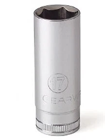 Gearwrench 80391 3/8" Dr. 6 Pt. Standard Deep Metric Socket, 9mm