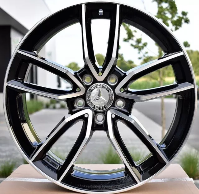 4 jantes neuves 17'' style Pack Sport AMG Mercedes classe A, B, C, CLA, GLA, GLC