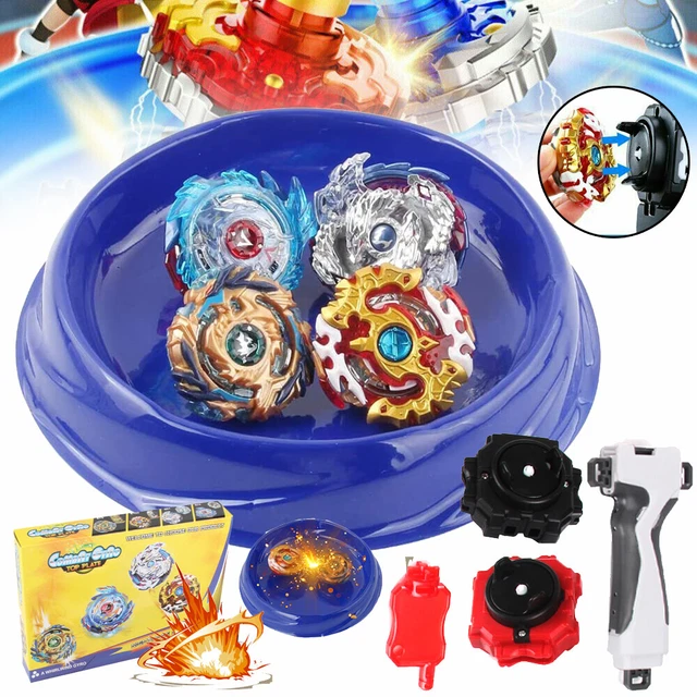 Set trottola da combattimento bambini Bey Battling Top Beyblade Burst Battling giocattolo top