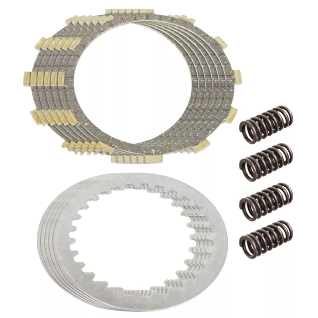 Clutch Friction Steel Plates And Springs for Yamaha Sr250 Tt250 XT250 1980-1983