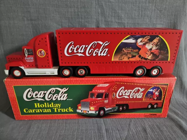 Coca Cola Holiday Caravan Truck Modell / zu Weihnachten ca. 38cm in OVP