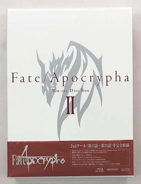 FATE APOCRYPHA BLU RAY BOX Model Number ANZX 14127 Aniplex Inc. £168.71 ...