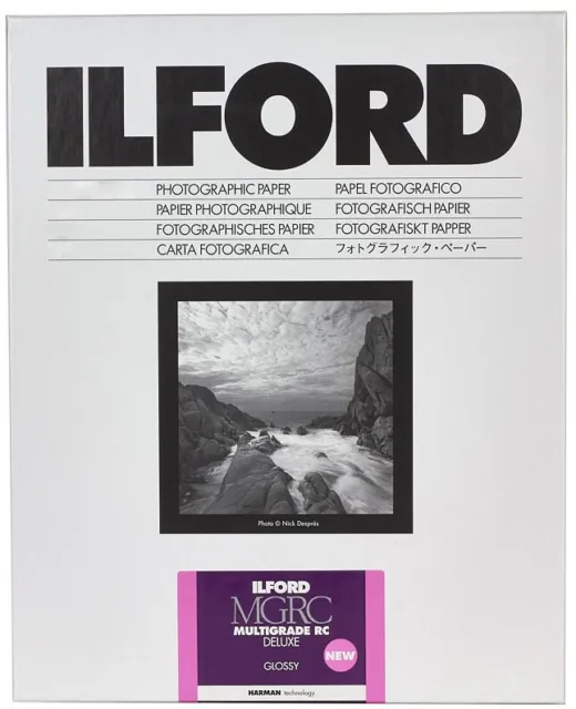 Ilford Multigrade V RC Deluxe Glossy 12x16" (30.5x40.6cm) - 10 sheets