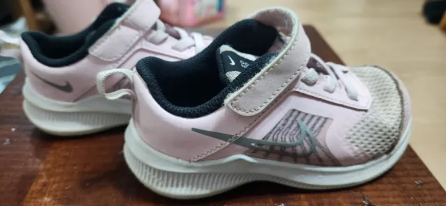 Nike  Downshifter Kids Toddler Pink US 8C UK 7.5 EU 25