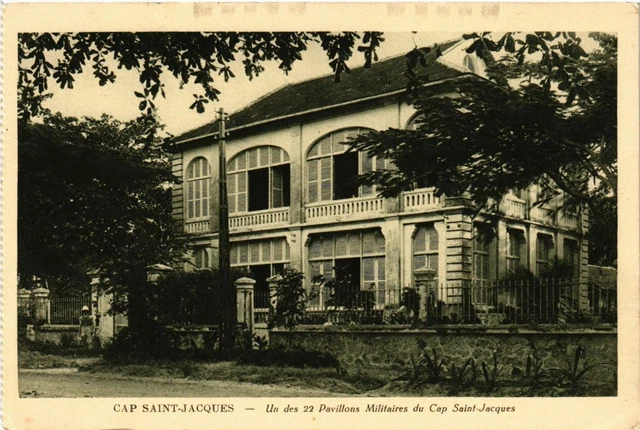 CPA AK VIETNAM Cape St-Jacques - One of 22 Military Pavilions (301113)