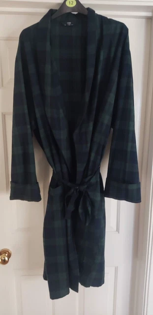 Abito vintage M&S St Michael stampa tartan - taglia XL