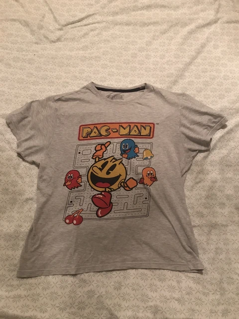 Pac-Man T-Shirt  PacMan NamCo - Size M Ladies