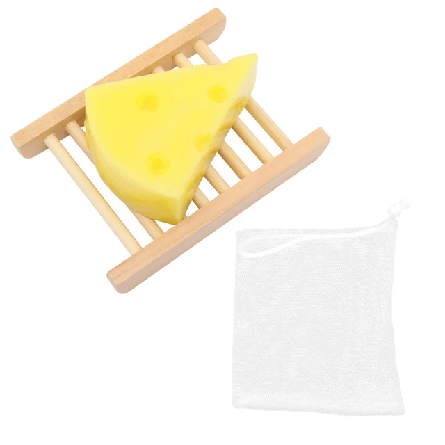 2 pezzi sapone detergente formaggio viso naturale bagno corpo sapone agli acari con sapone
