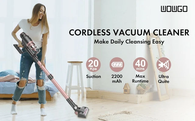 Wowgo cordless clearance vacuum review
