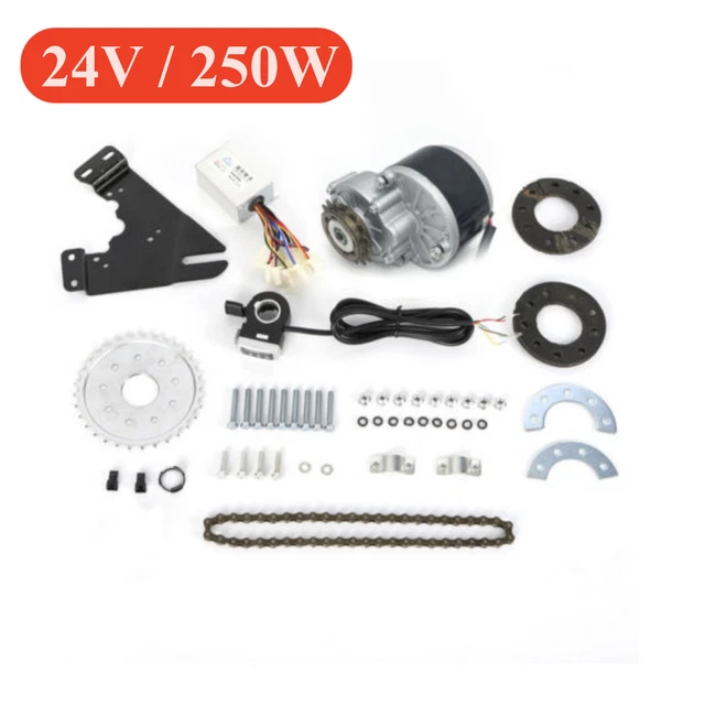 250W E-Bike Umbausatz 24V - Elektrofahrrad Conversion Kit Mit LED Display