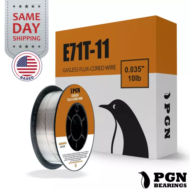 E71T-11 .035" - 10-Lb - Flux Core Welding Wire - Gasless Mild Steel MIG