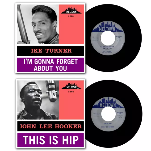JOHN LEE HOOKER-This Is Hip / IKE TURNER-Forget About You- HOT ROCKIN' TWIN SPIN