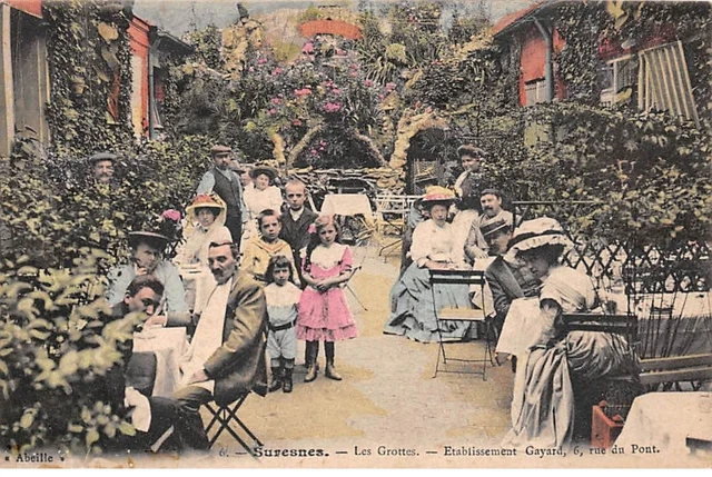 92 - n°73317 - SURESNES - Les Grottes - Establishment Gayard, 6, rue du Pont -