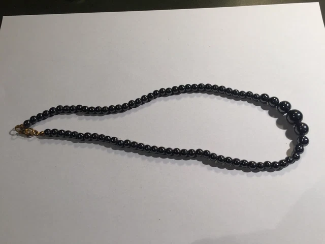 Collier Ancien En Perles – Bijou Vintage – Chaîne