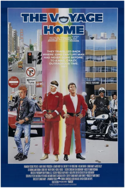 Star Trek - Voyage Home - US Version #2 - Movie Poster