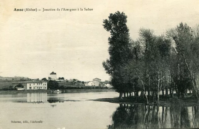 Carte ANSE Jonction de l'Azergues à la Saône