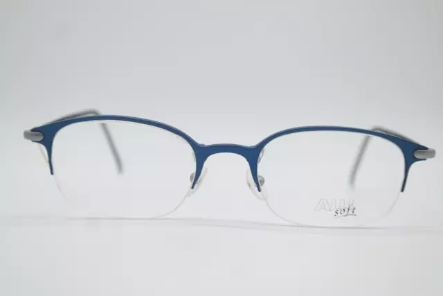 Glasses gala ALUsoft 7 blue silver semi-brand eyeglass frame eyeglasses new