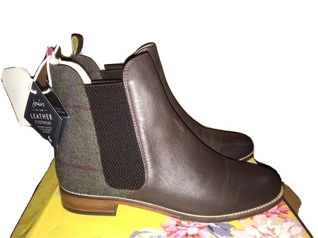 Joules tweed chelsea boots sale