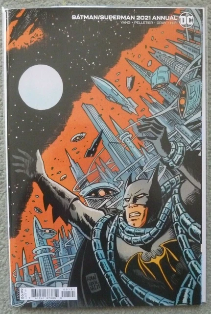 Batman/Superman "Annual 2021" #1 Francavilla Flip Variant..dc 1St Print..vfn+
