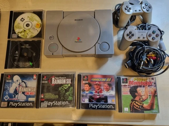 Sony Playstation 1 Bundle mit Spiele PSX PS1 auch NTSC
