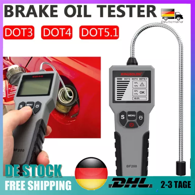 Tester liquido freni auto tester liquido freni LCD tester DOT3 DOT4 DOT5.1