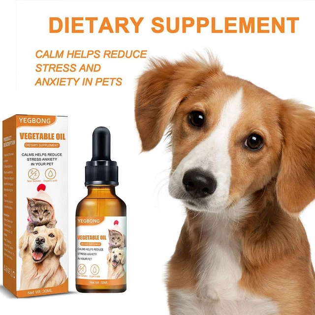 Olio essenziale calmante per animali domestici ansia stress dolore sollievo cura essenza animale domestico M7Y2