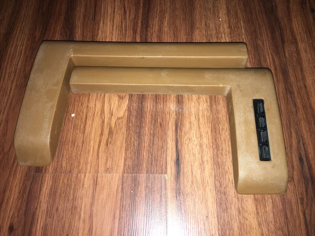 88-94 Chevy Truck Dash Pad Cluster Bezel Dash Trim Pair OEM Tan Color
