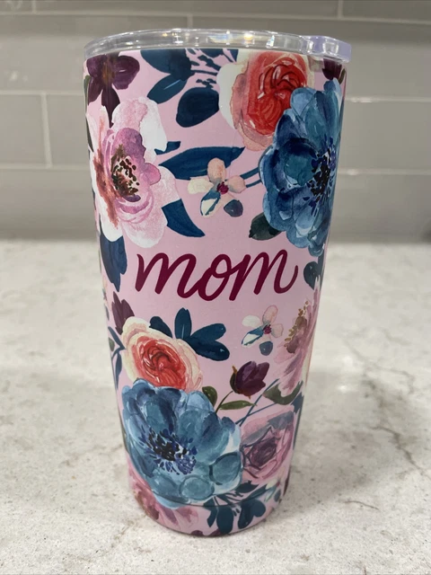 MOM Clementine Thermal Travel Mug 20oz Hot Cold Cup STEEL Tumbler Mother Mama