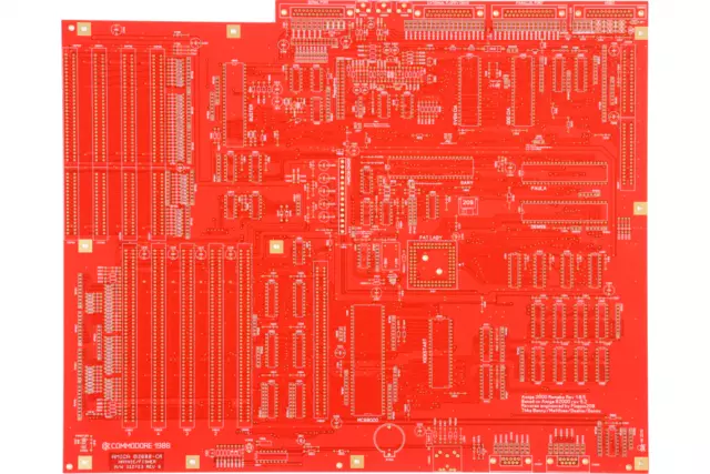 Amiga 2000 Remake Rev 1.8.5 Platine (rot)