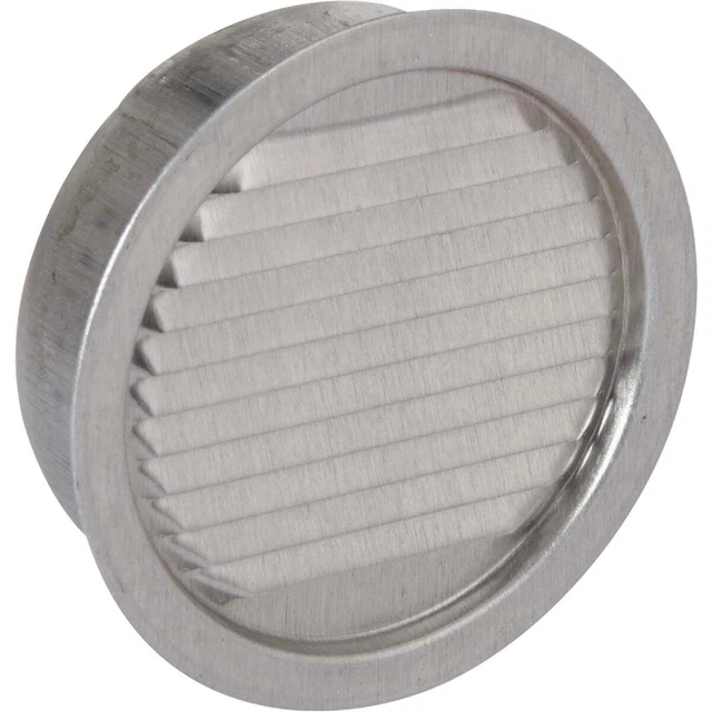 Air Vent 3 In. Aluminum Mini Louver Soffit Vent (6 Count) 50002 Air Vent 50002