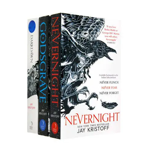Nevernight Chronicle Series 3 Books Complete Collection Set Darkdawn Godsgrave