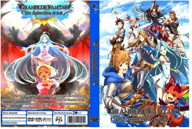 Granblue Fantasy The Animation Season 1 2 (1-25end) Anime DVD Eng